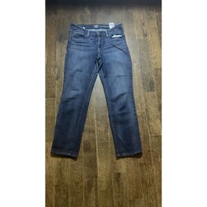 Signature by Levi Strauss mid rise slim Cuffed blue jeans size 10 W30